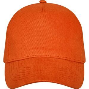 Elevate Unisex Adult Doyle 5 Panel Cap / Orange